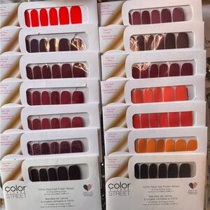 Color Street Vibrant Nail Polish Strips Collection